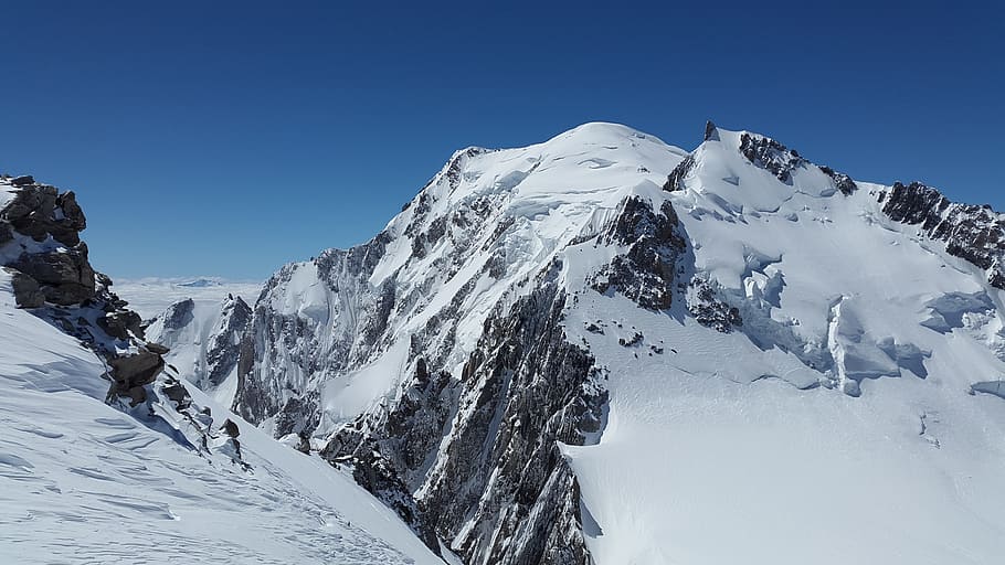 Mont Maudit, Mont Blanc, High, Mountains, high mountains, chamonix