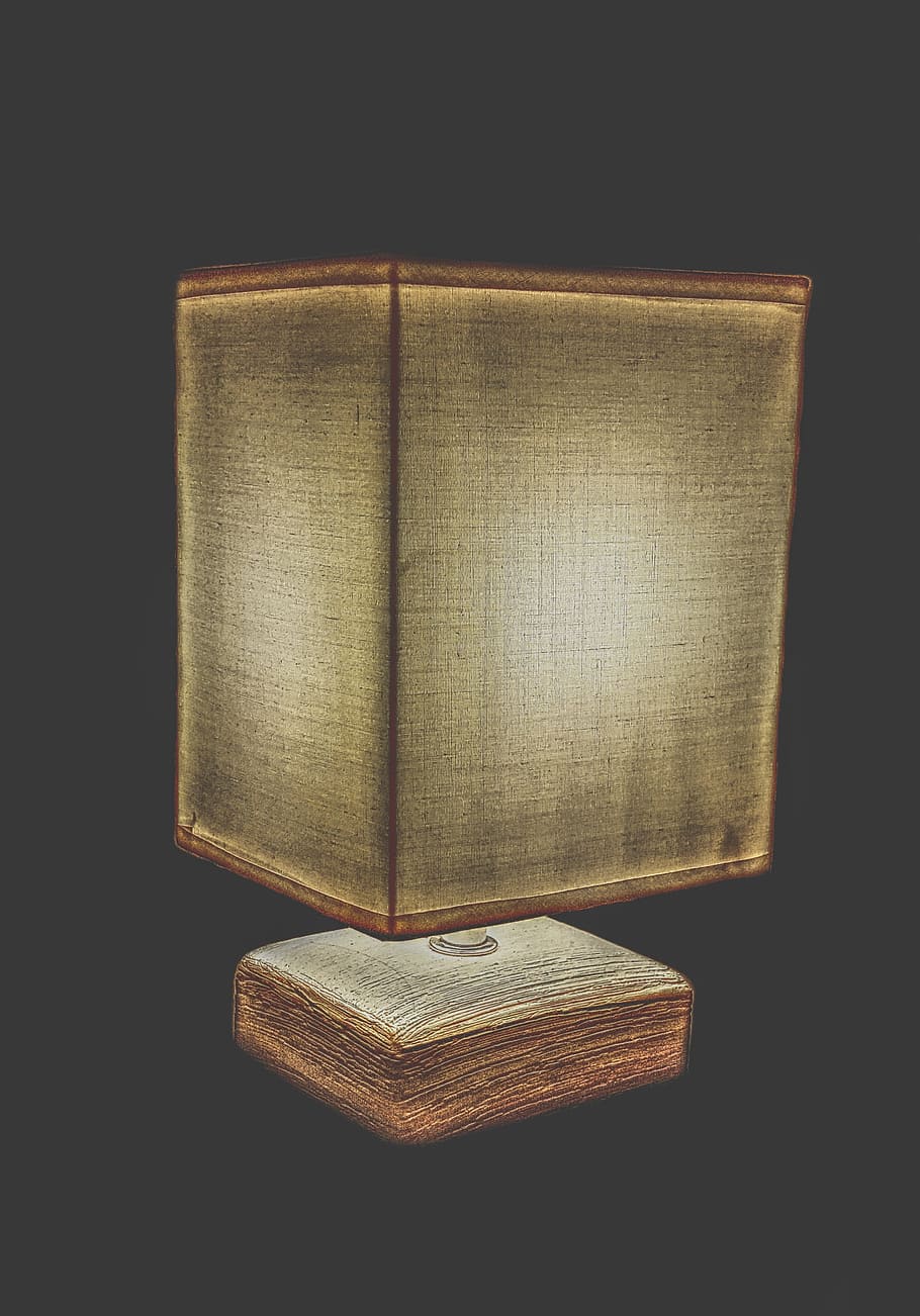 Lamp, Old, Lampshade, Lighting, lantern, decorative, mood, retro HD wallpaper