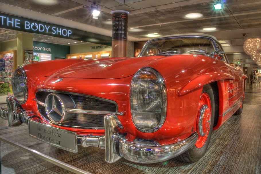 Oldtimer, Mercedes, Classic, Convertible, hdr, car, land Vehicle HD wallpaper