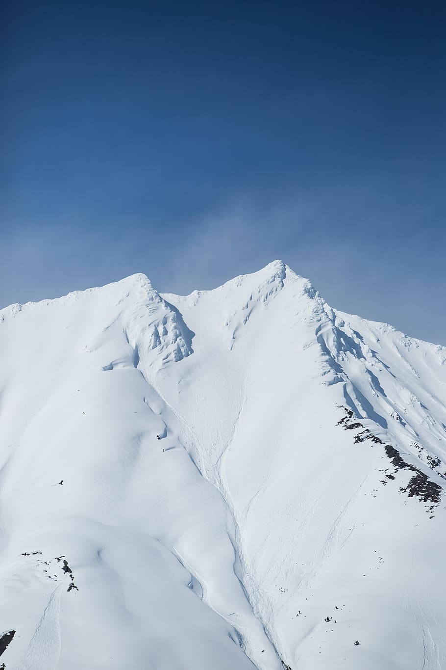 mountain covered with snow photo, snowy mountain, Lost in Alaska HD wallpaper