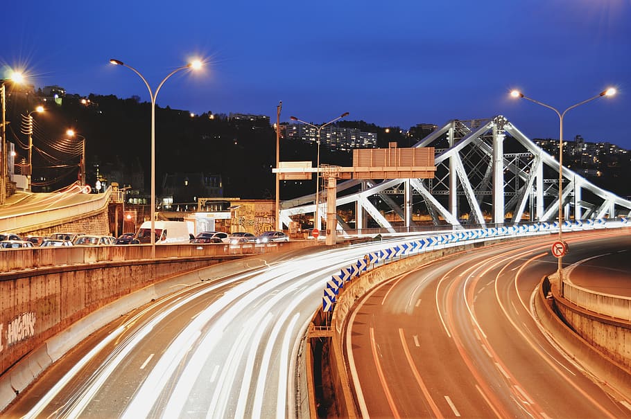 architecture, building, infrastructure, establishment, bridge HD wallpaper