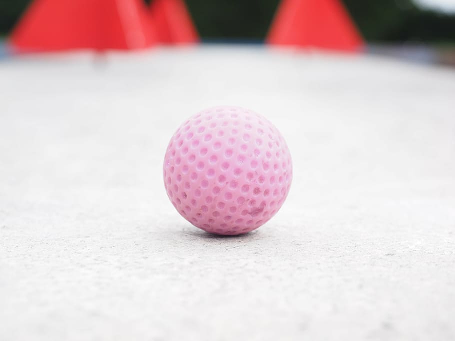 Free download | HD wallpaper: ball, mini golf ball, miniature golf