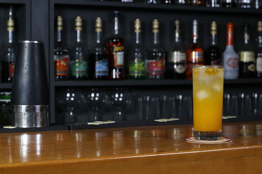 drink, food and drink, refreshment, alcohol, bottle, bar - drink establishment HD wallpaper