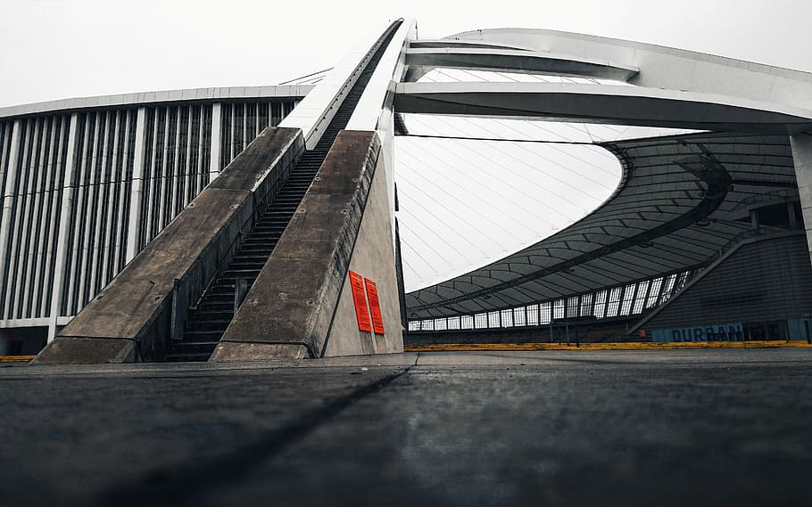 Moses, worm's eye view photography of Durban building, bridge HD wallpaper
