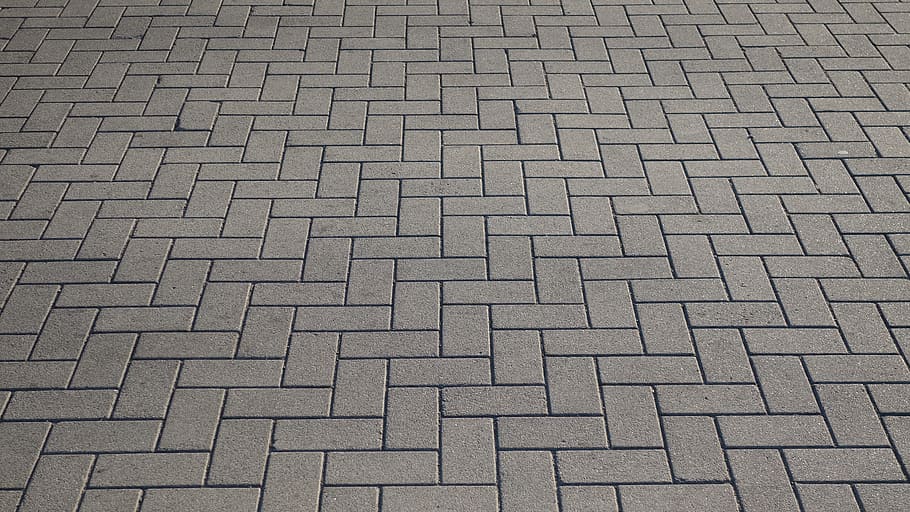 Hd Wallpaper Gray Brick Floor Patch Concrete Concrete Brick