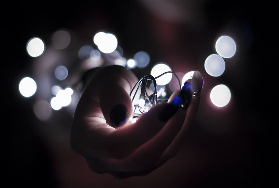 person holding string light, Light, Bulb, Energy, Lights, Inspiration, HD wallpaper