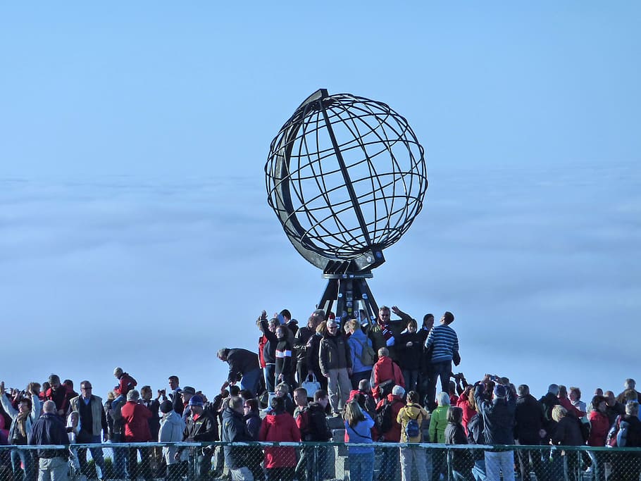 north cape, human, many, crowd, large group of people, real people HD wallpaper