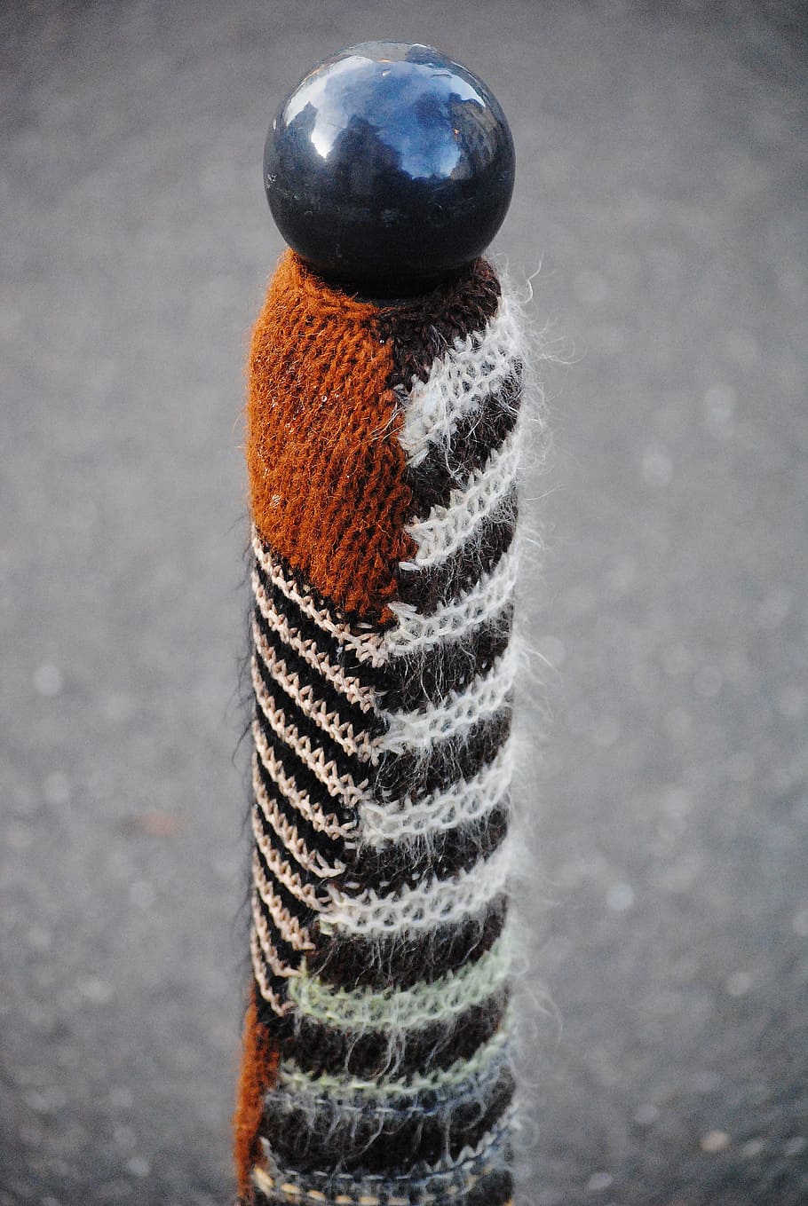 knitted, wool, post, ball, close-up, no people, pattern, textile HD wallpaper
