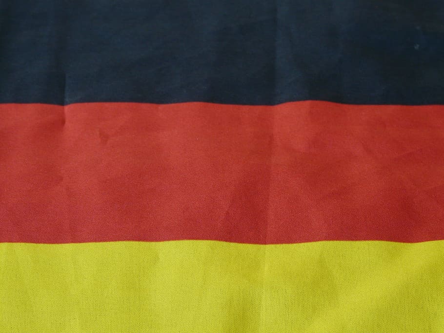 Flag, Germany, Black, Red, Gold, black red gold, fabric, backgrounds HD wallpaper