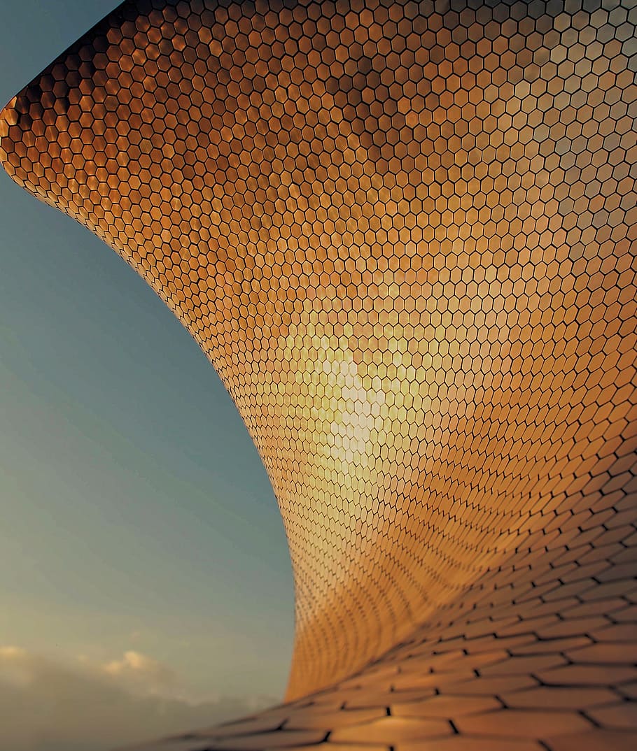 mexico, pattern, city, sky, arts, color, reflection, design HD wallpaper