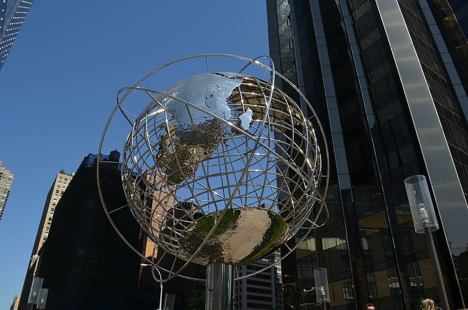 globe, world, monument, architecture, building exterior, built structure HD wallpaper