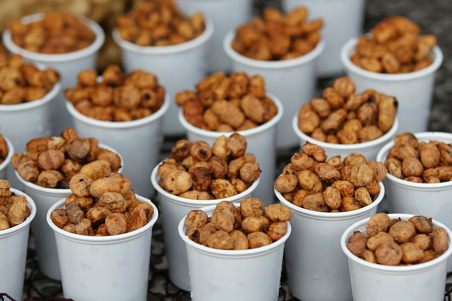 horchata, groundnuts, valencia, food, food and drink, large group of objects HD wallpaper