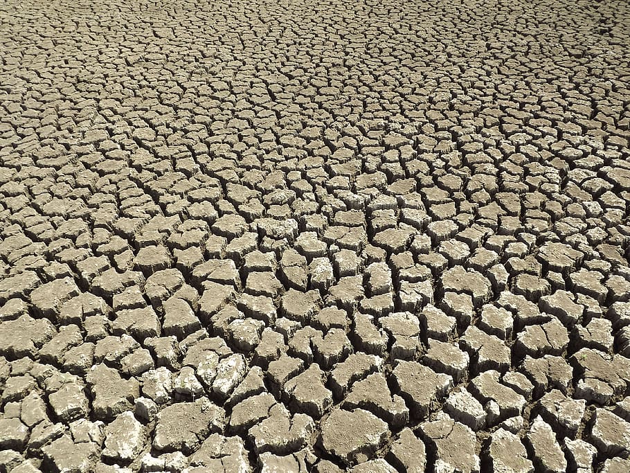 dry, cracked earth, backcountry, drought, full frame, backgrounds