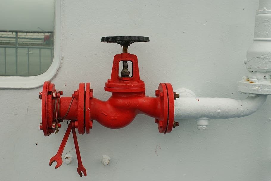 ship, boot, red, white, lake, wrench, water, sea, powerboat HD wallpaper