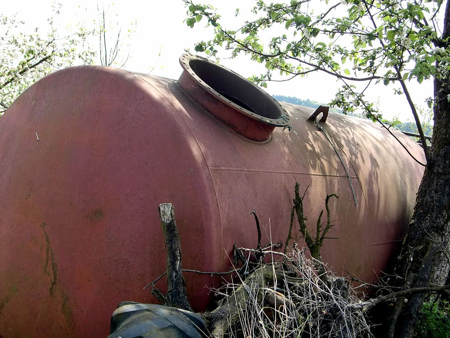Scrap, Tank, Pollution, Retired, Garbage, environment, rusted HD wallpaper