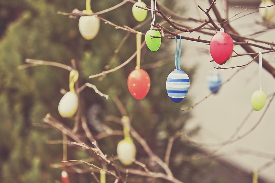 easter eggs, colorful, paint, painting, art, structure, happy easter HD wallpaper