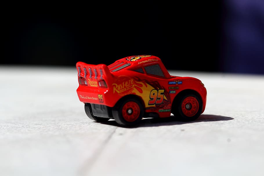 ray, toy, miniature, scale, auto, car, red, vehicle, automobile HD wallpaper