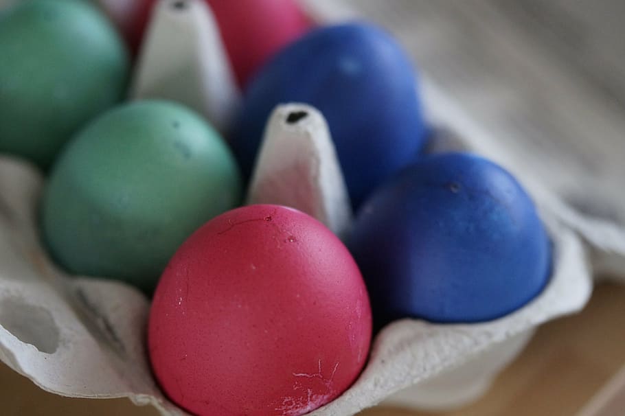 egg, eggs felt, colorful eggs, easter eggs, colored, egg box HD wallpaper