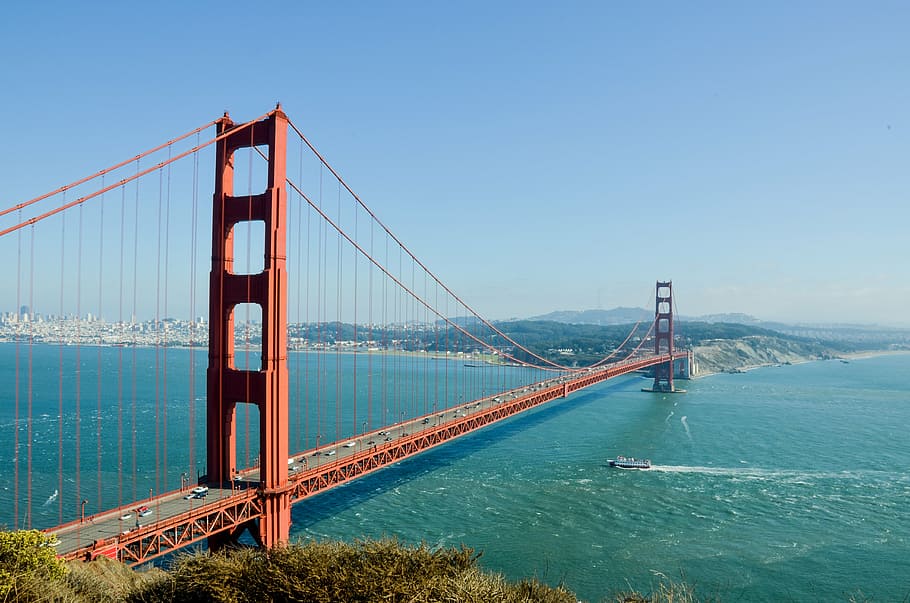 Golden Gate Bridge in San Francisco, California during daytime, HD wallpaper