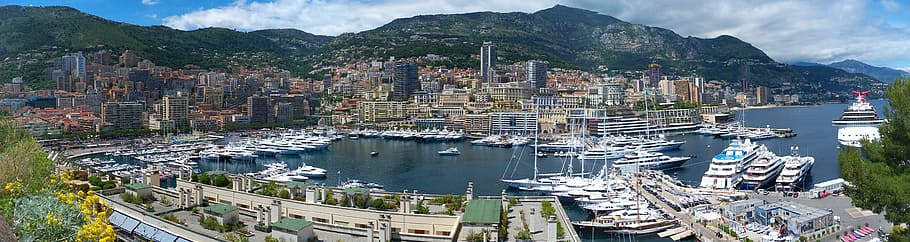 montecarlo, landscape, view, water, architecture, transportation HD wallpaper