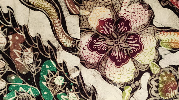 batik, traditional heritage, indonesia, java art, ethnic, material HD wallpaper