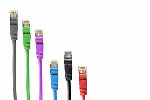 assorted-color UTP cables, network cables, patch, patch cable HD wallpaper