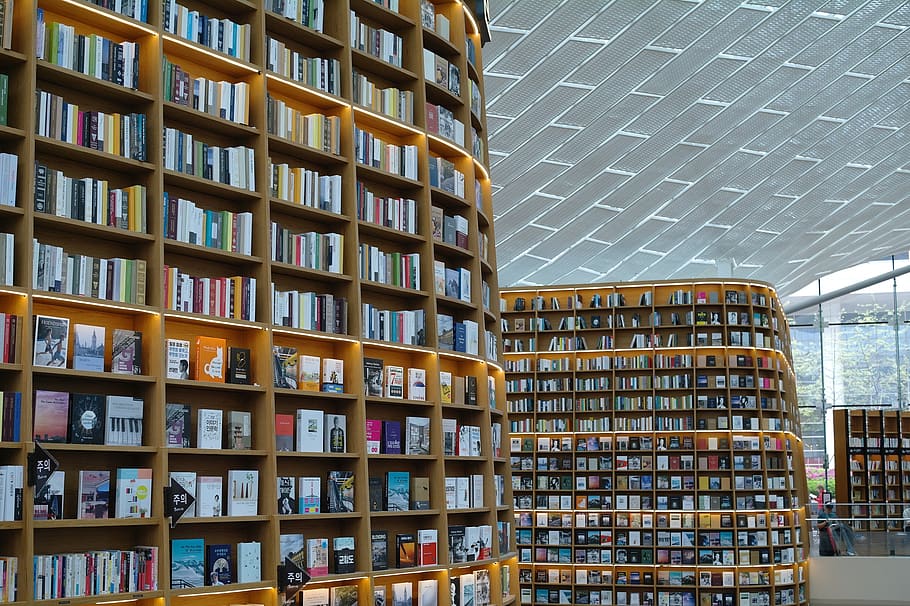 structure, building, library, city, book, many, large, high HD wallpaper