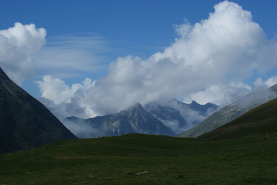 Mountain, Landscape, Nature, mountain Range, scenics, outdoors HD wallpaper