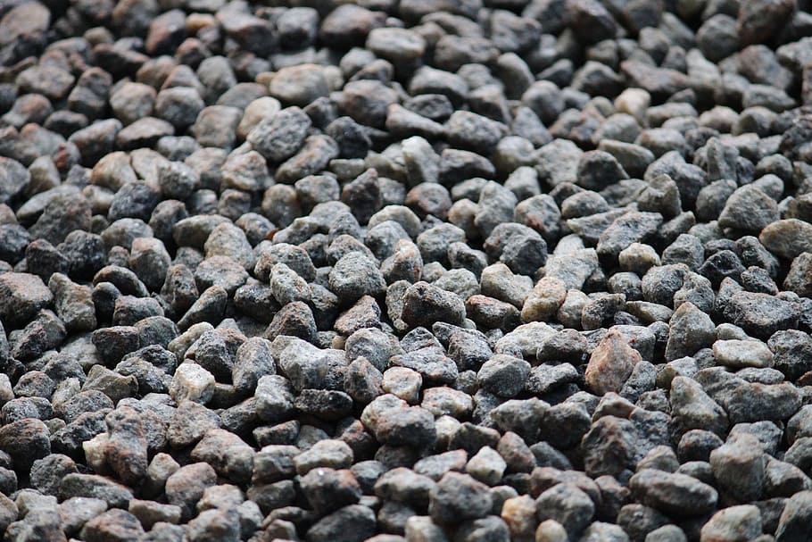 rocks, metal, black, full frame, backgrounds, large group of objects HD wallpaper