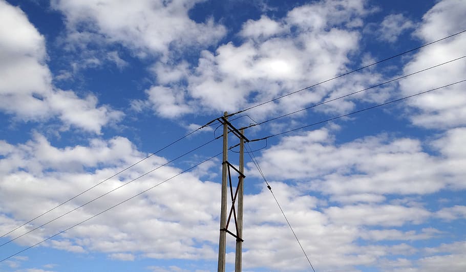 Electricity, Electric Tower, power, industry, energy, technology HD wallpaper