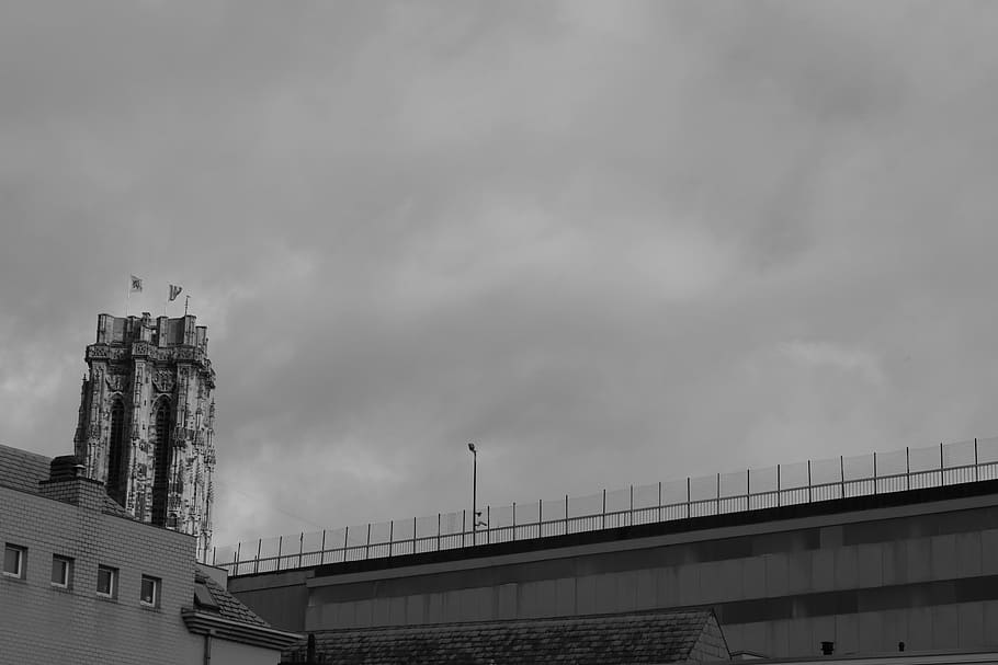cloud, city, sky, cityscape, skyline, tourism, tower, building HD wallpaper