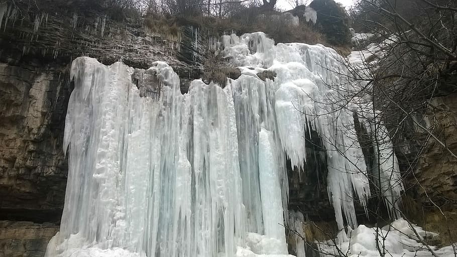 Ice, White, Winter, Huge, cold temperature, snow, frozen, icicle HD wallpaper