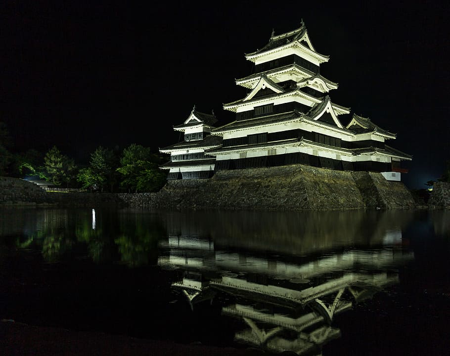 Castle, Illumination, Building, Night, travel, landmark, illuminated HD wallpaper