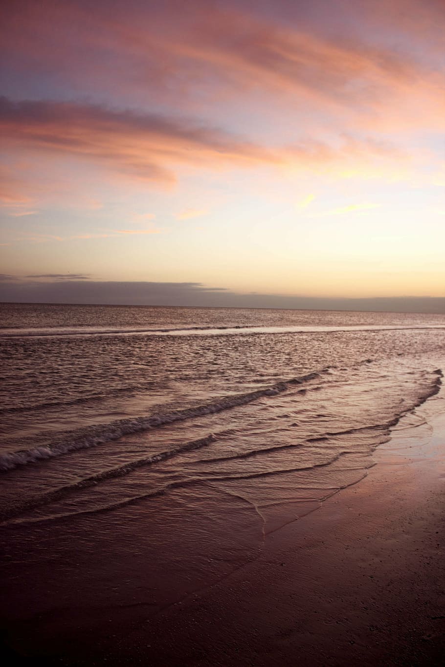 beach, summer, sunset, summer beach, sunny, sand, water, ocean HD wallpaper