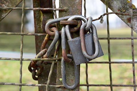 security, castle, padlock, secure, closed, locks to, metal HD wallpaper