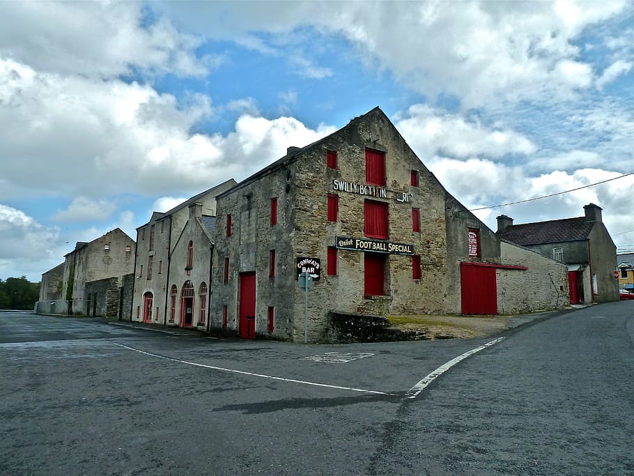 bond stores, old, building, architecture, brick building, derelict HD wallpaper