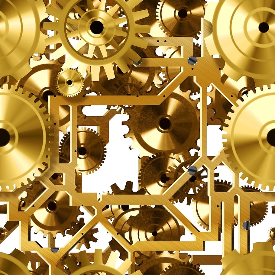 Mechanical Gears And Cogs In 3d Rendering And Illustration On A White  Background, Cog, Cogwheel, Gear Background Image And Wallpaper for Free  Download