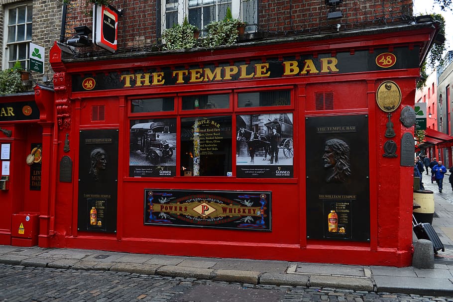 template mobile, dublin, pub, attractions, live music, ireland HD wallpaper