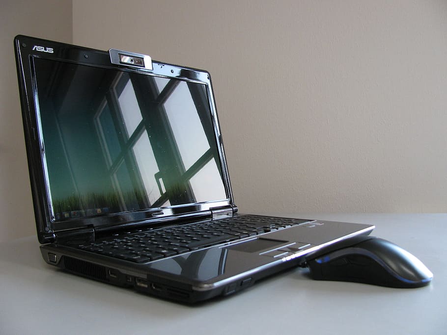 Notebook, Mouse, Laptop, Computer, office, workplace, keyboard HD wallpaper