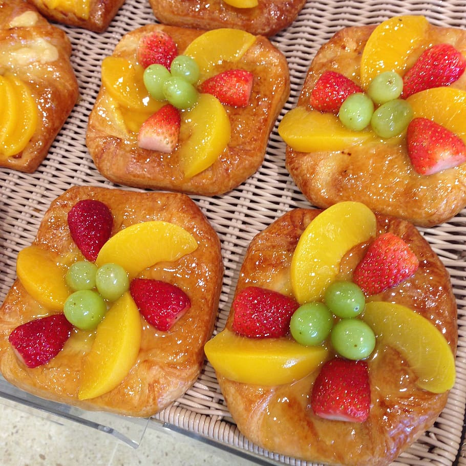 sweets, dessert, colors, food, food and drink, sweet food, fruit HD wallpaper