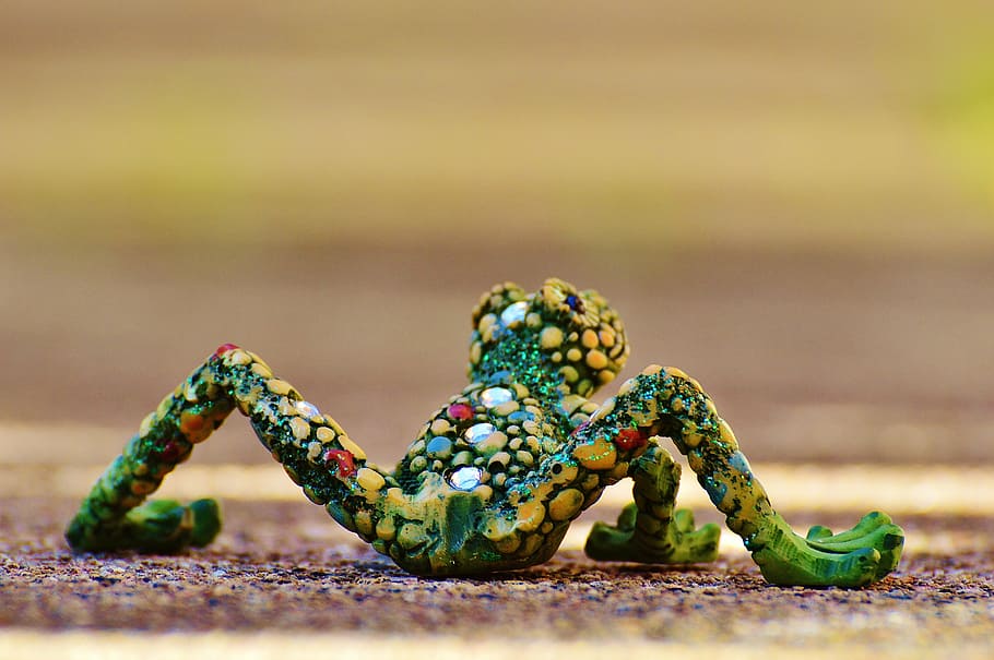 frog, abstract, mosaic, funny, animal, figure, animal themes HD wallpaper