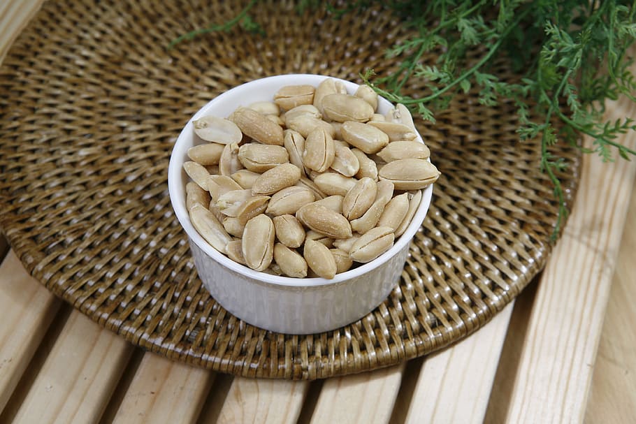 Seasoned Peanuts, Peanut, food and drink, high angle view, no people HD wallpaper