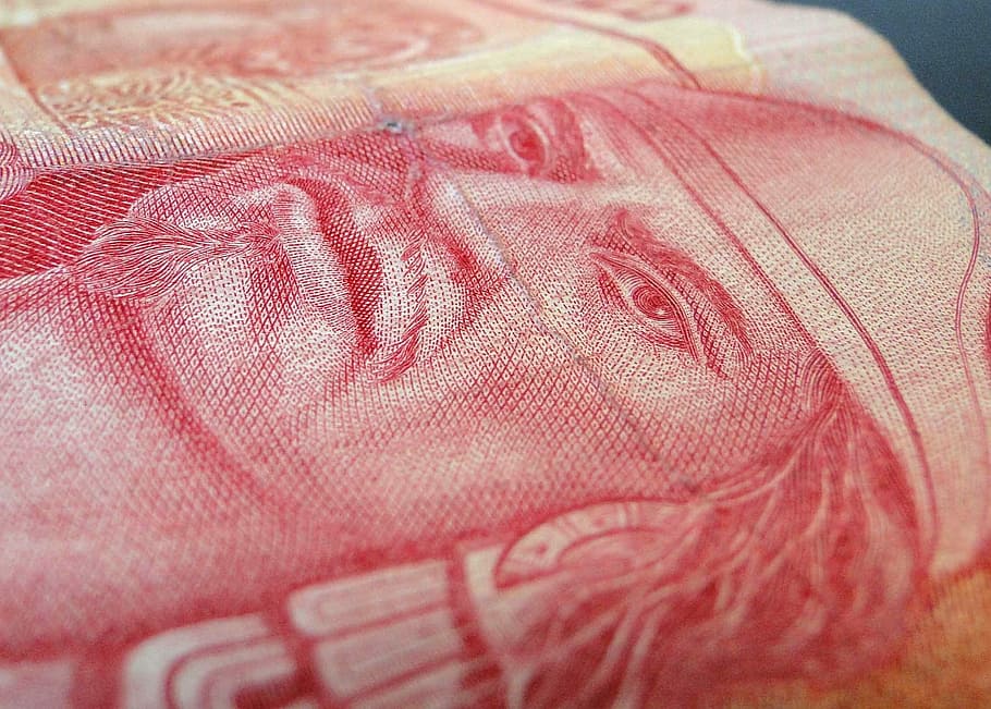 Ticket, Weights, Mexico, 100, currency, money, nezahualcoyotl HD wallpaper