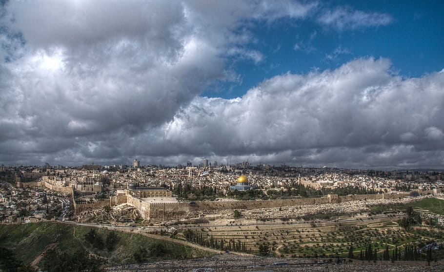 photo of city during daytime, israel, jerusalem, holy city, jewish