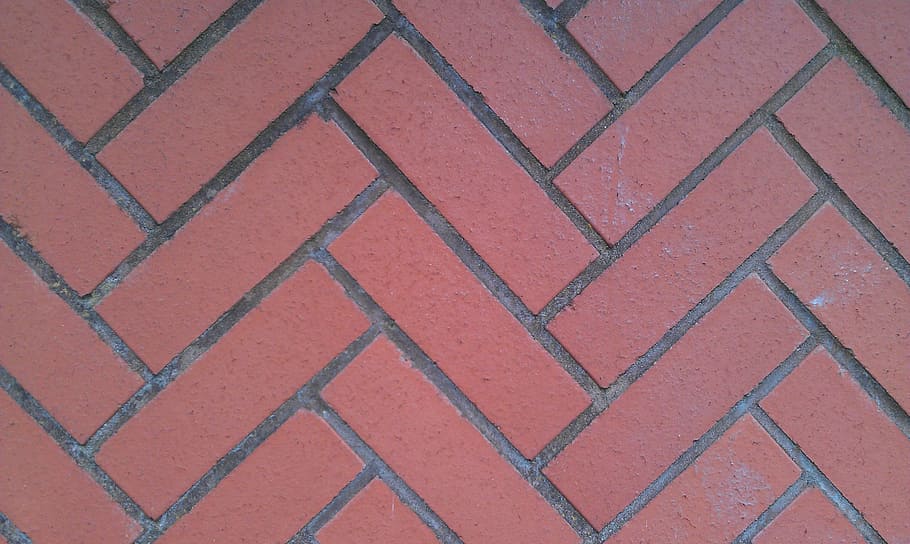 red diagonal bricks, red bricks, feature, architecture, building HD wallpaper