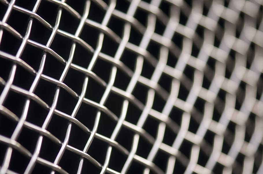 macro, mesh, wire mesh, backgrounds, full frame, pattern, close-up HD wallpaper