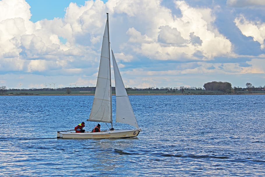 sailing school, greifswald, germany, sailing boat, water, maritime