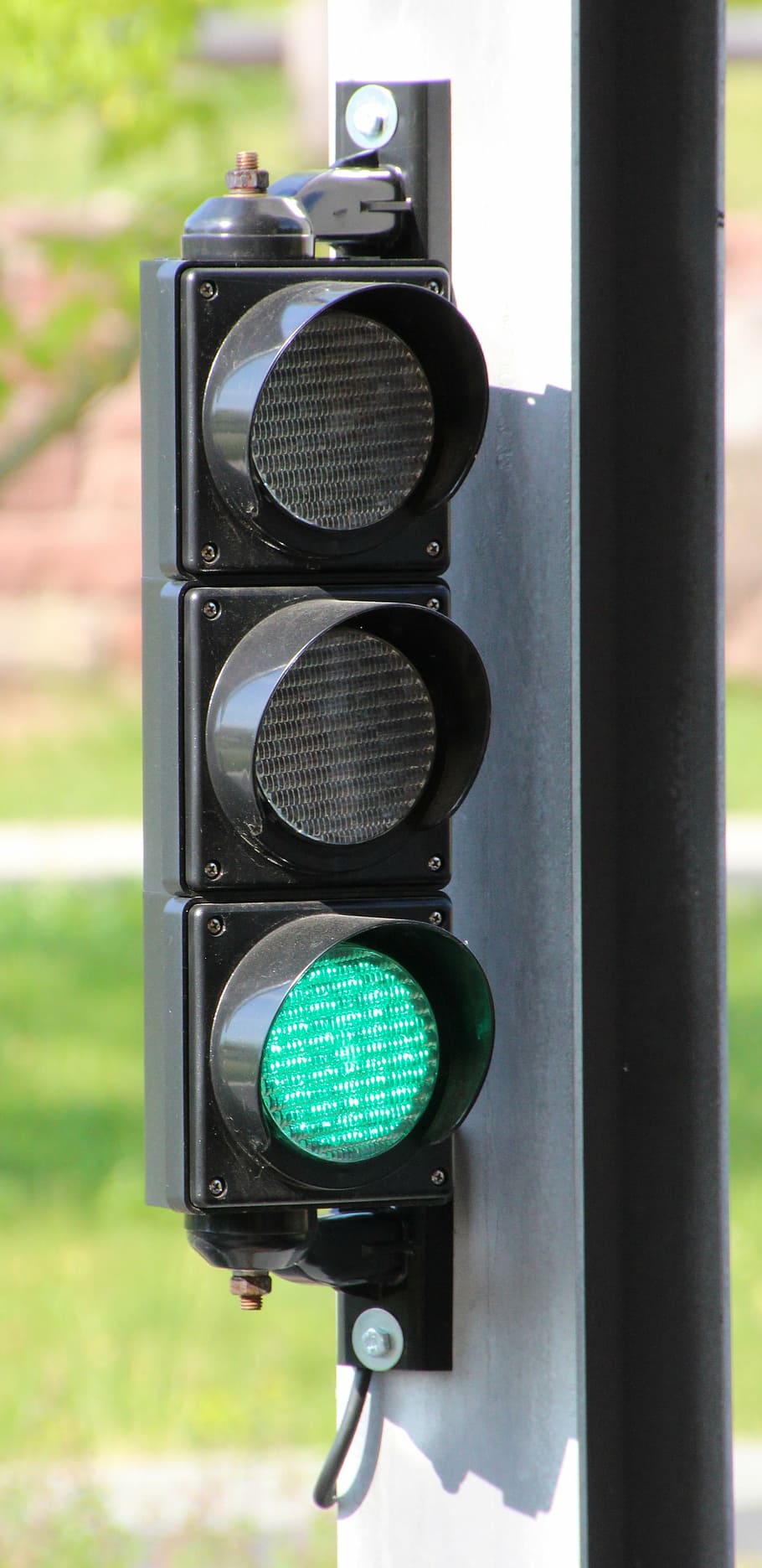 traffic lights, green, light signal, traffic signal, green light, HD wallpaper