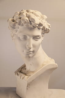 Plaster, Classical, Photography, Bust, art, greek, male, head HD wallpaper