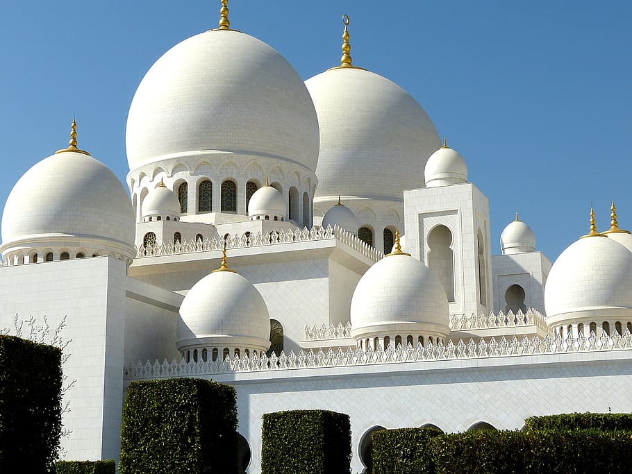 Sheikh Zayed Mosque, United Arab Emirates, abu dhabi, sheikh zayid mosque, HD wallpaper